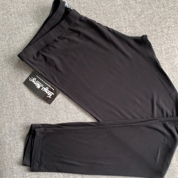 NWT Tango Mango Collection Black Leggings - Picture 1 of 5